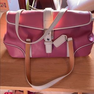 Pink Coach bag